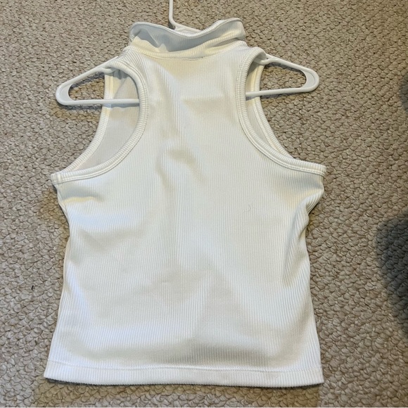 Cute ribbed tank top. Worn once. No stains or signs of wear. - Picture 2 of 3